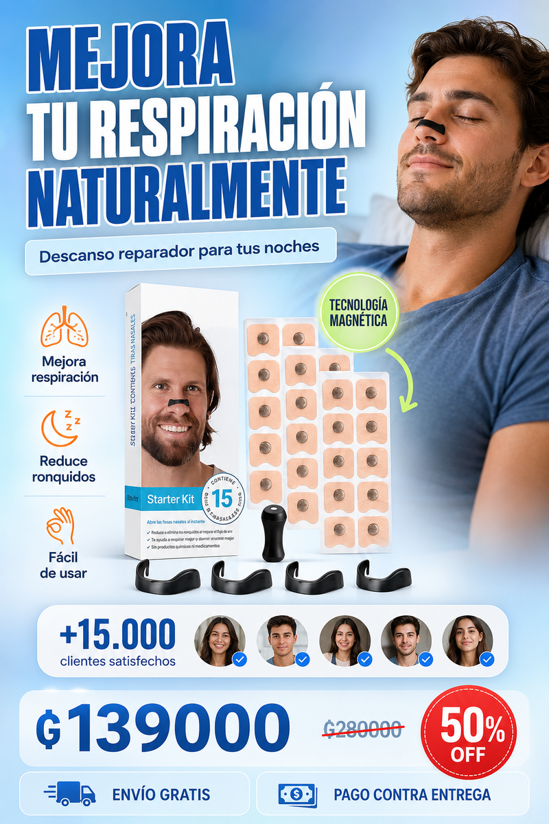 Tiras Nasales Magneticas
