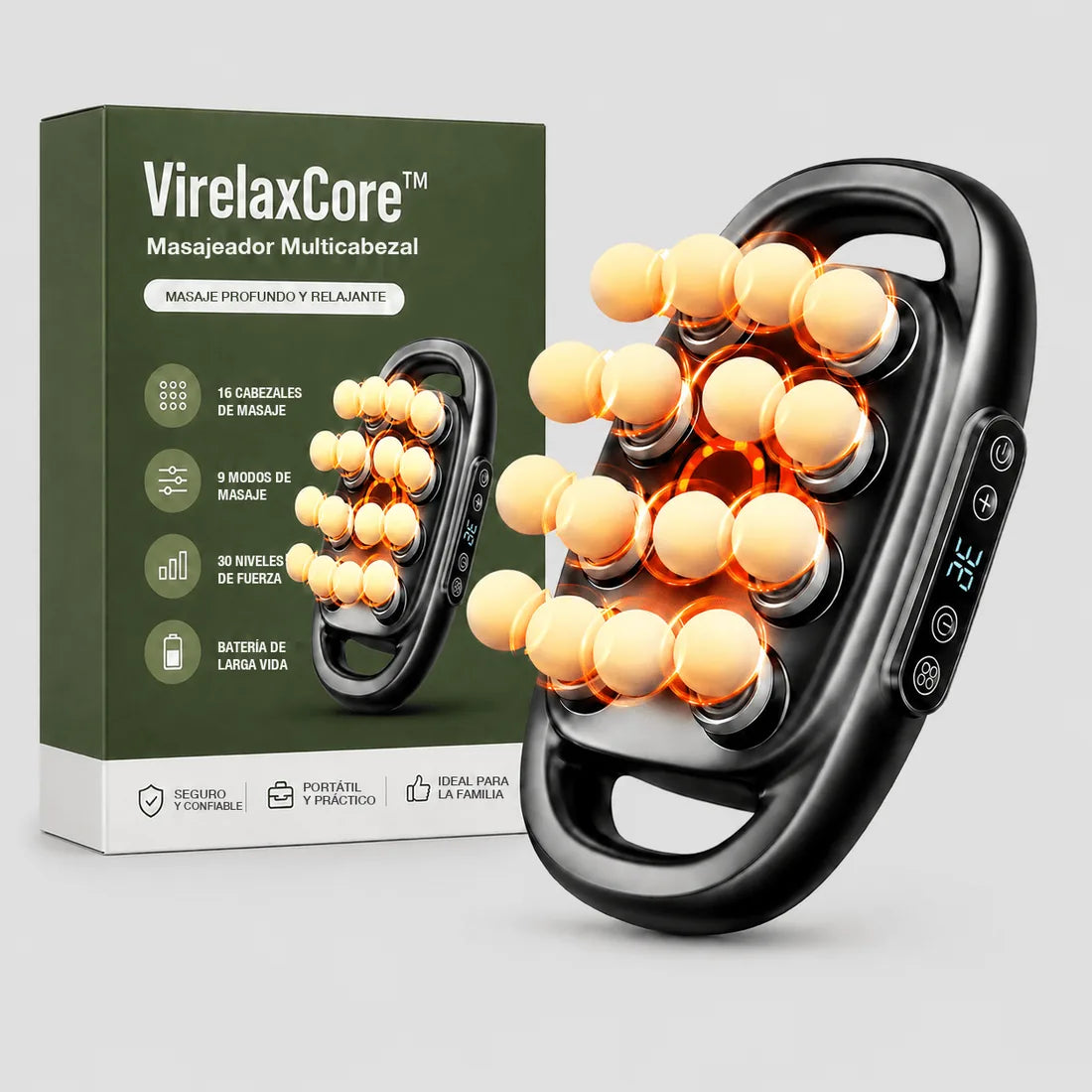 Masajeador Multicabezal VirelaxCore — imagen 1