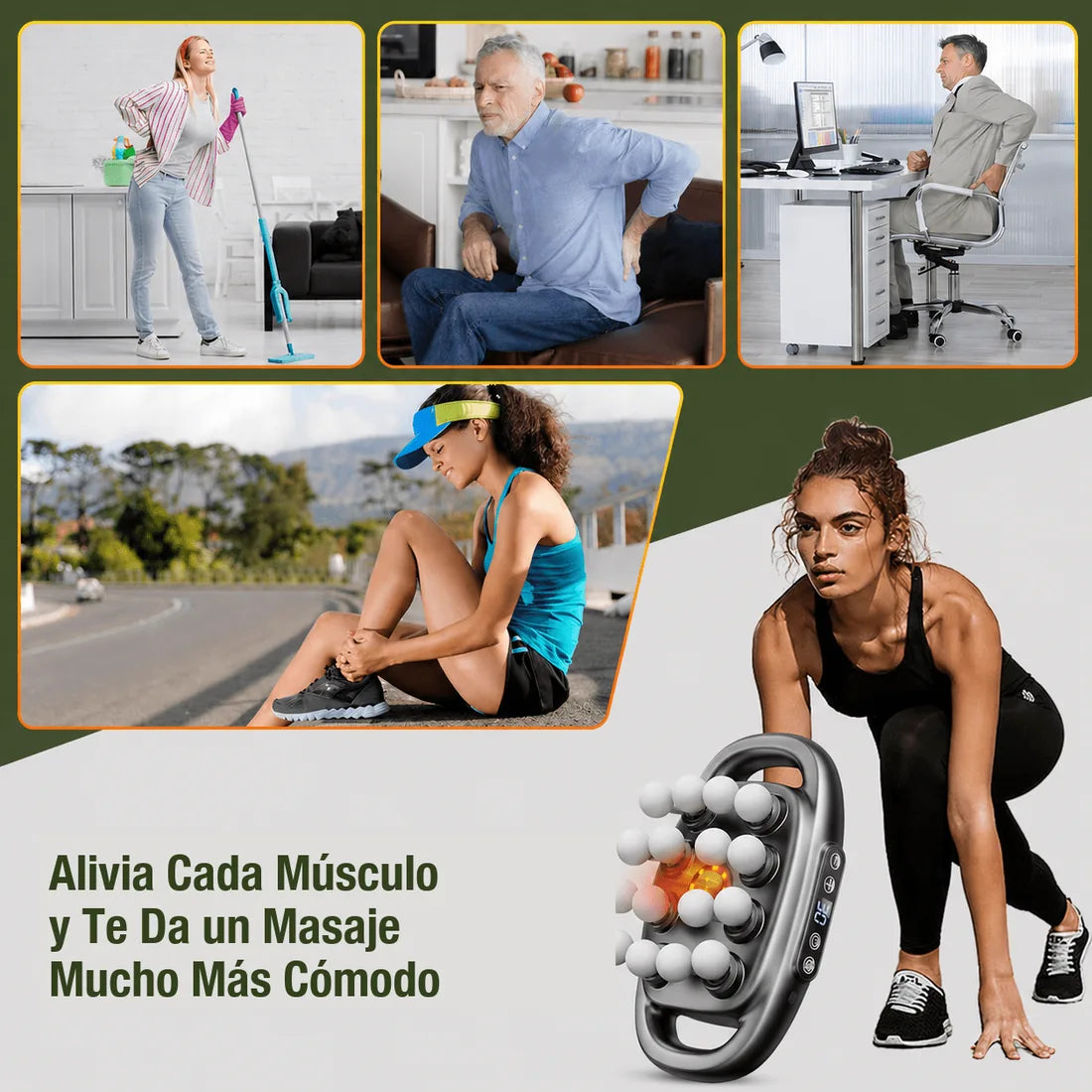 Masajeador Multicabezal VirelaxCore — imagen 8