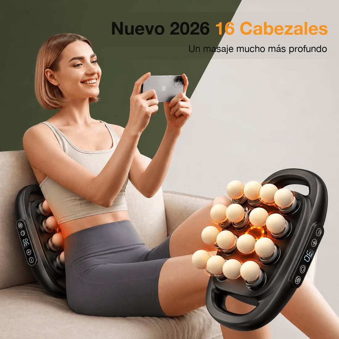 Masajeador Multicabezal VirelaxCore — imagen 2